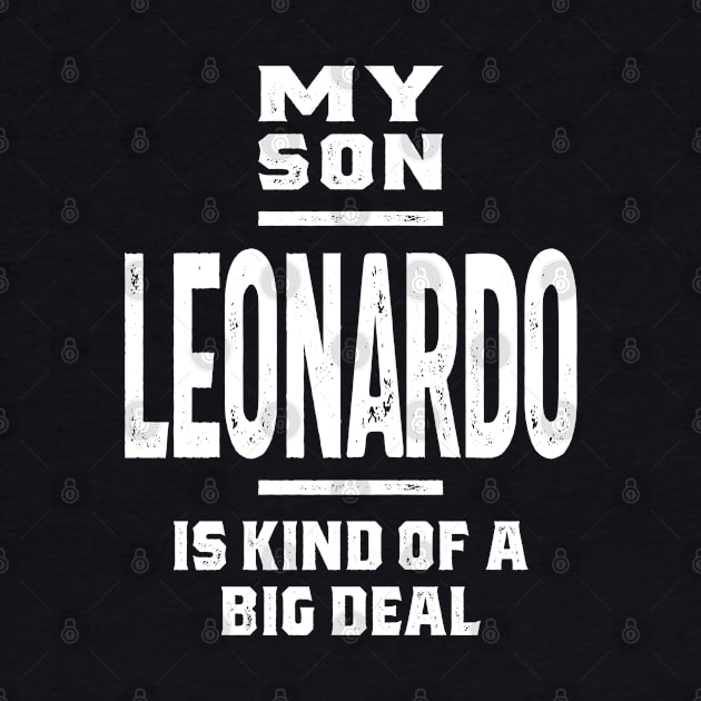 Leonardo Personalized Name Birthday Gift by cidolopez